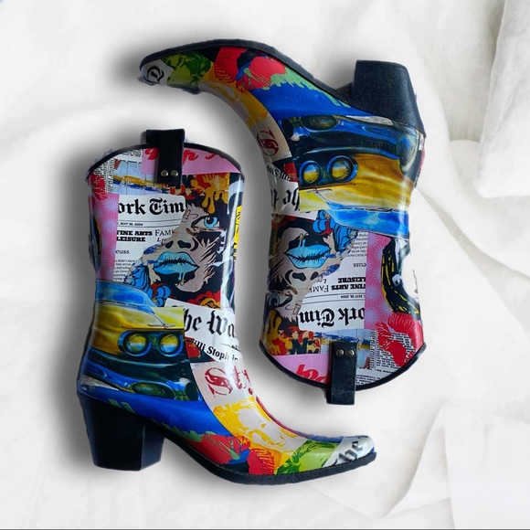 Cowboy Rain Boots - Picture 1 of 6